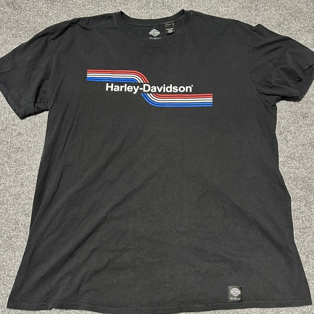 Harley-Davidson Museum Milwaukee Black Graphic T-Shirt 2XL 99445-21MM